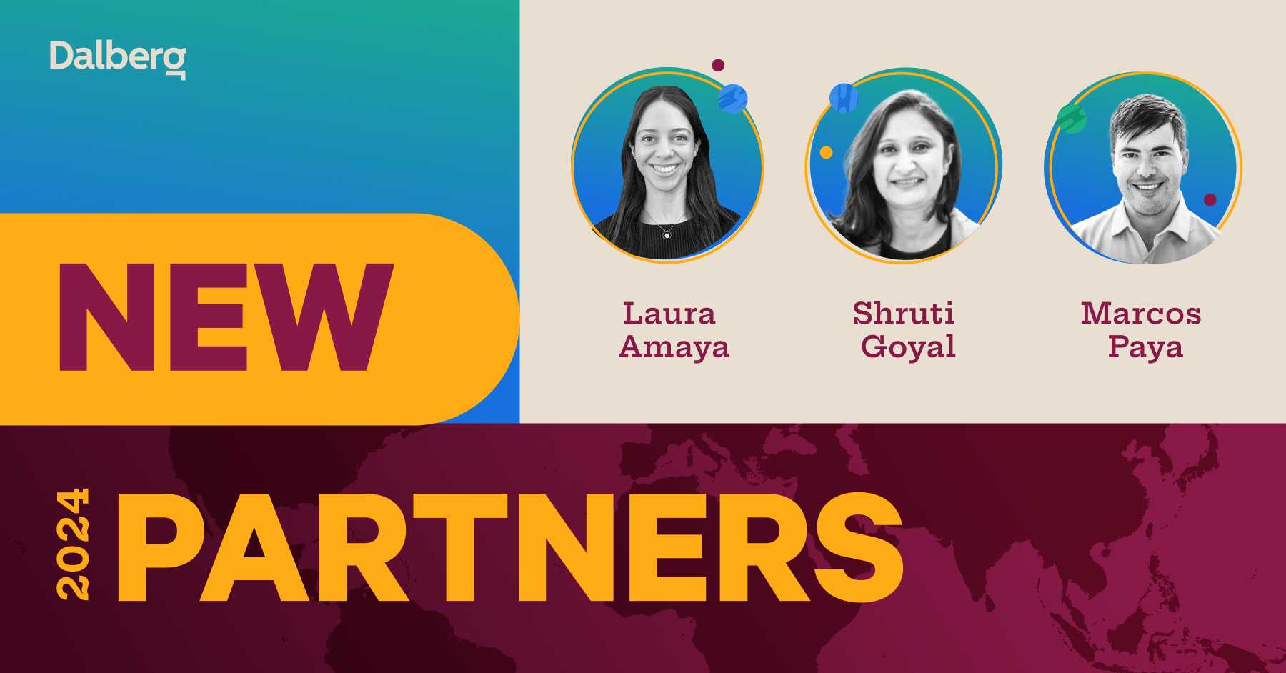 Dalberg Advisors Announces Three New Partners